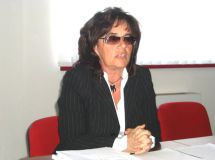 Il sindaco di Castel di Lama Patrizia Rossini