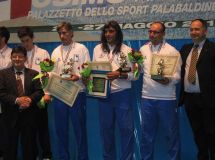 La squadra ascolana vincitrice della categoria c