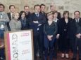 Foto di gruppo per Conad Adriatico col presidente della Cciaa Adriano Federici