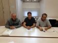i consiglieri marco regnicoli, stefano corradetti e francesco viscione