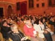 Sala dei Ritratti stipata per l'incontro sulla Modern Money Theory Me-Mmt a Fermo, il 24 maggio