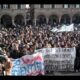 Studenti in Piazza del Popolo contro i tagli alla scuola pubblica, Ascoli 3 dicembre 2012