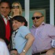In tribuna il noto avvocato Agostini, Ubaldi e Bellini a destra (foto Giammusso)