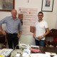 Il sindaco Flaiani e l'assessore Ricciotti