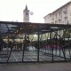 Gazebo in piazza Arringo