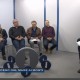 Luca Marcelli, Alberto Antognozzi, Gaetano Sorge, Luciano Pompili, Marco Nespeca con Pier Paolo Flammini durante J Magazine