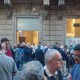 Elezioni Ascoli davanti sede Forza Italia