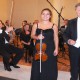 La violinista Leonie Flaksman e il M° Dieter Holzapfel