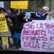 Terremoto, manifestazione di protesta a Grisciani, 15 gennaio 2017