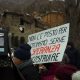 Terremoto, manifestazione di protesta a Grisciano, 15 gennaio 2017 3