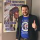 Matteo Salvini nella foto originale tra Trump e gli indiani