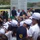I bambini cantano e omaggiano John Elkann, 19 maggio