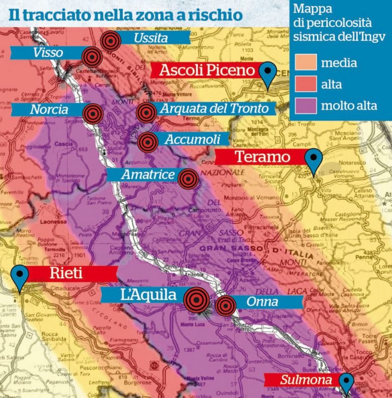 Risultati immagini per percorso tap in Italia