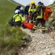 Vigili del Fuoco di Ascoli in azione (foto Comando Provinciale Ascoli)