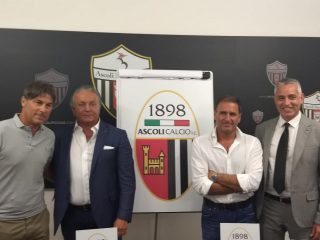 La nuova proprietà dell'Ascoli Calcio in conferenza stampa