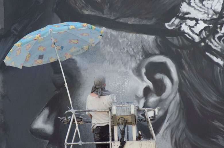 Gomez, artista (Foto di Ettore Exe Air Malaspina)