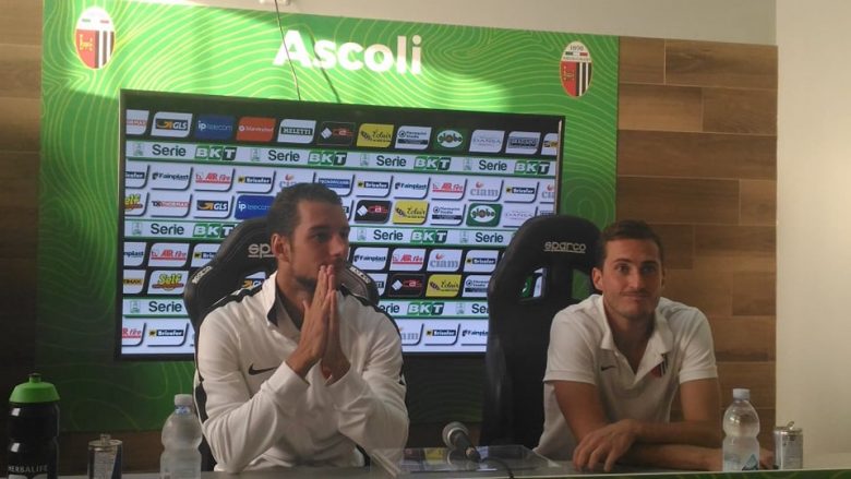 Cavion e Ganz, Ascoli Calcio (foto Chiara Poli)