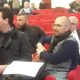 Conferenza dei sindaci, da sinistra Stracci di Monteprandone, Ficcadenti di Castorano, Terrani segretario provinciale Pd, semicoperto Antimiani delegato di Offida