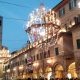 Carnevale Ascoli 2019, luci in Piazza del Popolo