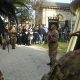 la fanfara dei bersaglieri di Ascoli suona per Cecco