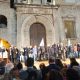 Comizio Lega ad Ascoli, sul palco Andrea Maria Antonini con i candidati della Lega in attesa di Salvini
