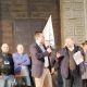 Comizio Lega ad Ascoli, sul palco il candidato sindaco Andrea Maria Antonini con i candidati della Lega in attesa di Salvini