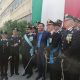 Il ministro Salvini nella caserma di Ascoli Piceno