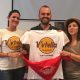 V'vtella 2019. Da sinistra Daniela Vittori, Graziano Fanesi, Sara Viviani