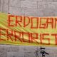 Ascoli, manifestazione a favore dei curdi e del Rojava, proteste contro Erdogan