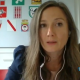 Elena Leonardi durante il consiglio regionale in diretta del 28 aprile