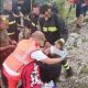 Fulmini sulla cima del Redentore, soccorsa coppia. Le foto dei Vigili del Fuoco