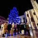 Natale 2020, luminarie accese ad Ascoli Piceno nel centro storico (foto Comune di Ascoli Piceno)