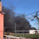 Vasto incendio presso l'interporto di Villa Sant'Antonio: 