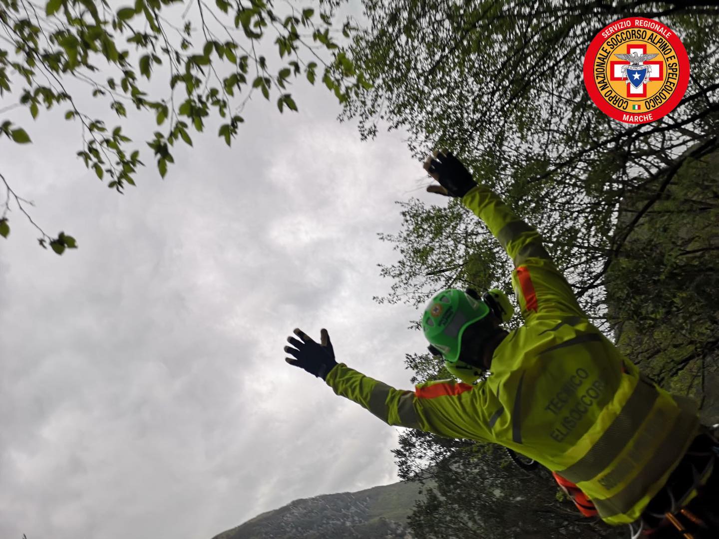 Montefortino, soccorso un biker dopo una brutta caduta - Piceno Oggi