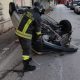 Incidente ad Ascoli (foto Vvf Ascoli Piceno)