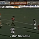 Un goal di Nicolini con la maglia dell'Ascoli Calcio