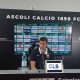 Ascoli-Parma, Botteghin in conferenza stampa
