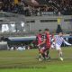 Ascoli-Cagliari, il goal di Pedro Mendes al Del Duca (Foto Andrea Giammusso)