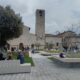 Piazza San Tommaso ad Ascoli Piceno (foto di Leonardo delle Noci)