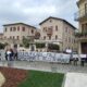 Piazza San Tommaso ad Ascoli Piceno, la protesta dell'opposizione (foto Leonardo delle Noci)